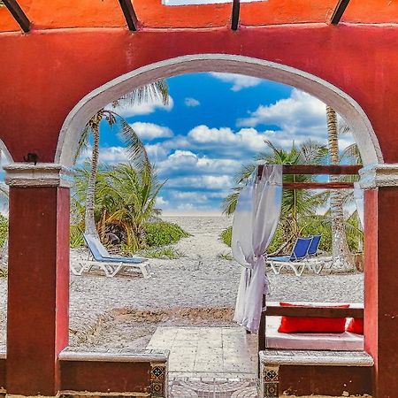 Beachfront Hacienda Del Cuyo Groundfloor Eksteriør bilde