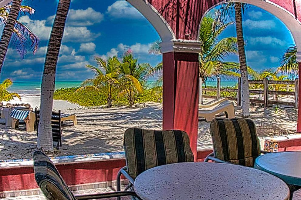 Beachfront Hacienda Del Cuyo Groundfloor Eksteriør bilde